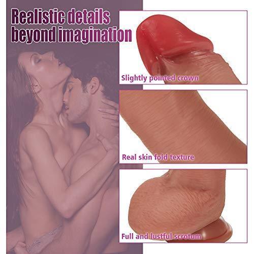 8.6Inch 9-Frequency Vibration Remote Control Wiggling Heating Realistic Dildo - Xoxomoving