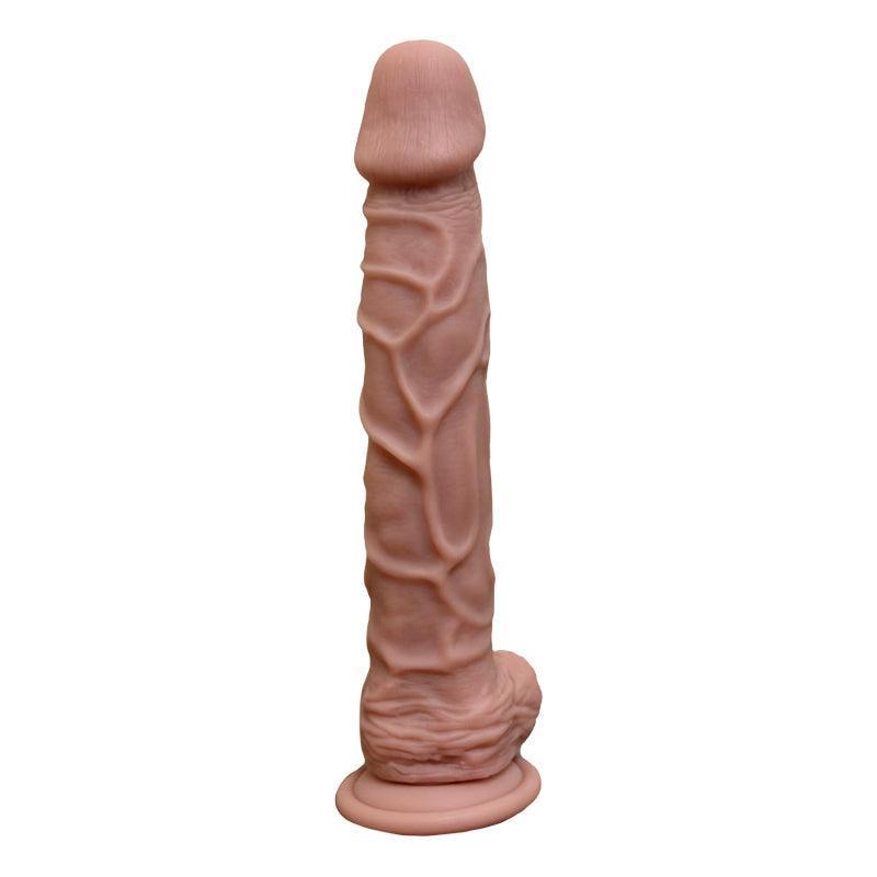 8-Inch Suction Cup Dildo - Redd Realistic Toy for Intense Stimulation - Xoxomoving