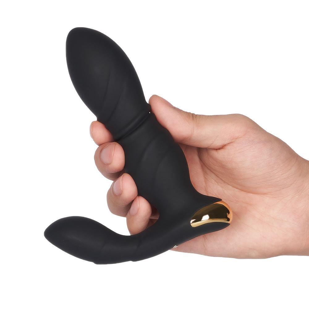 8 Telescoping Vibration Butt Plug - Anal Vibrator - Xoxomoving