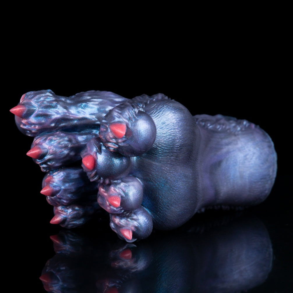 Fantasy Demon Double-Foot Silicone Pocket Pussy – Hidden Channel Masturbator with Furry Texture & Claws Xoxomoving