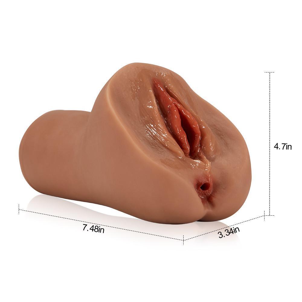 Masturbador anal con vagina de bolsillo realista de 9,8" de Hostess 