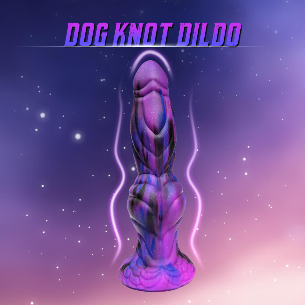 9 Inch Silicone Fantasy Alien Dog Dildo Xoxomoving