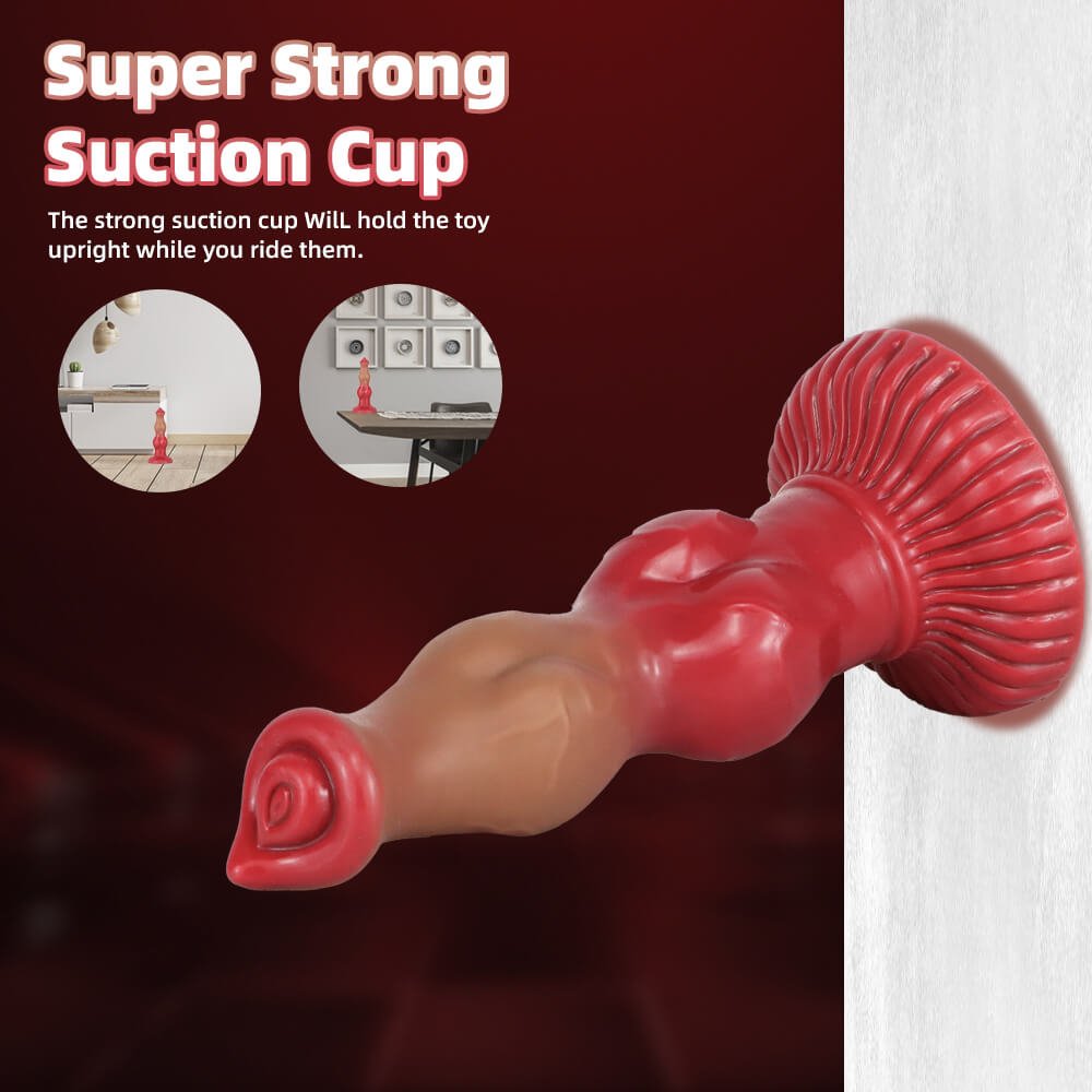9 Inch Fantasy Dog Knot Dildo Xoxomoving