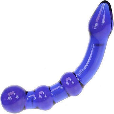 9 Inch G-Spot Glass Dildo - Xoxomoving