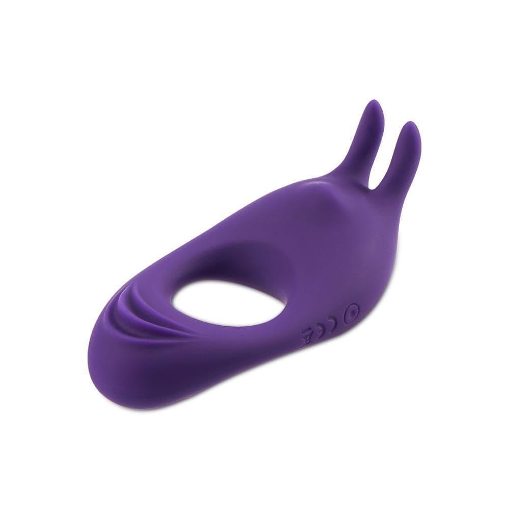 9 Vibrating Rabbit Silicone Multifunctional Cock Ring - Xoxomoving