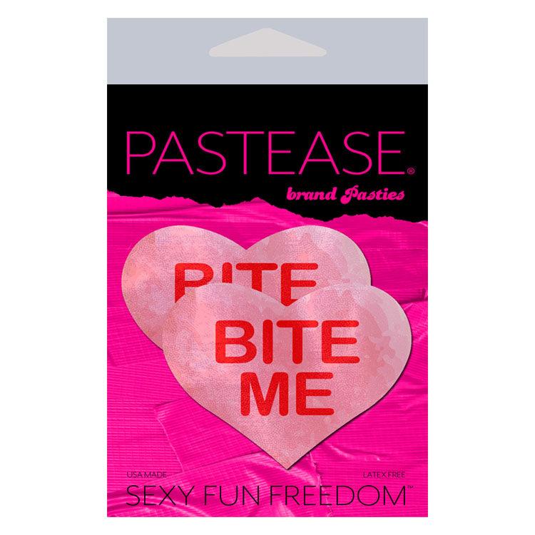 Pâtés en forme de cœur « Bite Me »