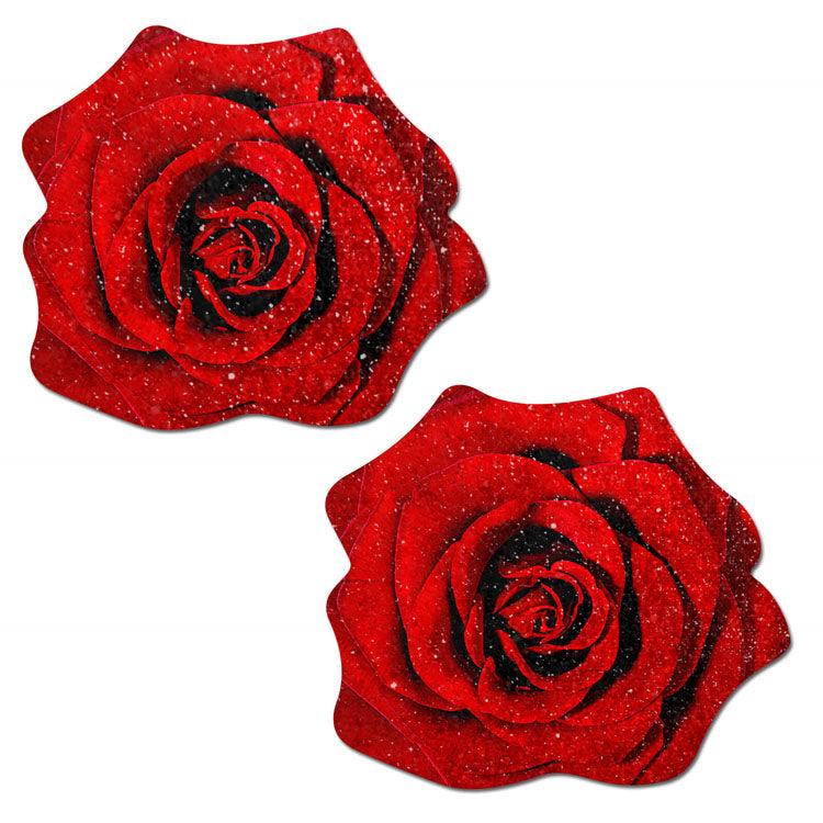 Glitter Roses Pasties