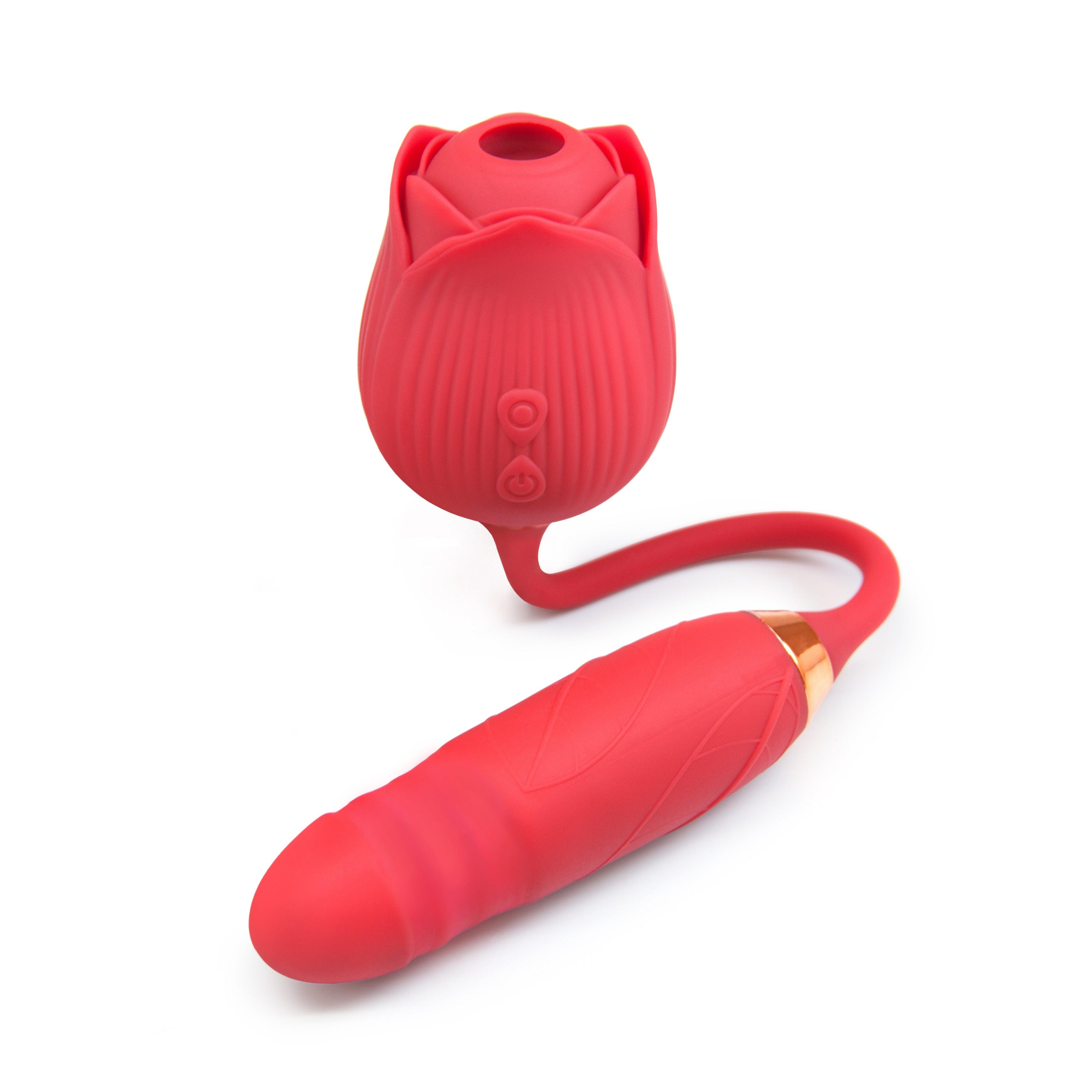 Dual rose Dual rose vibrator - Xoxomoving