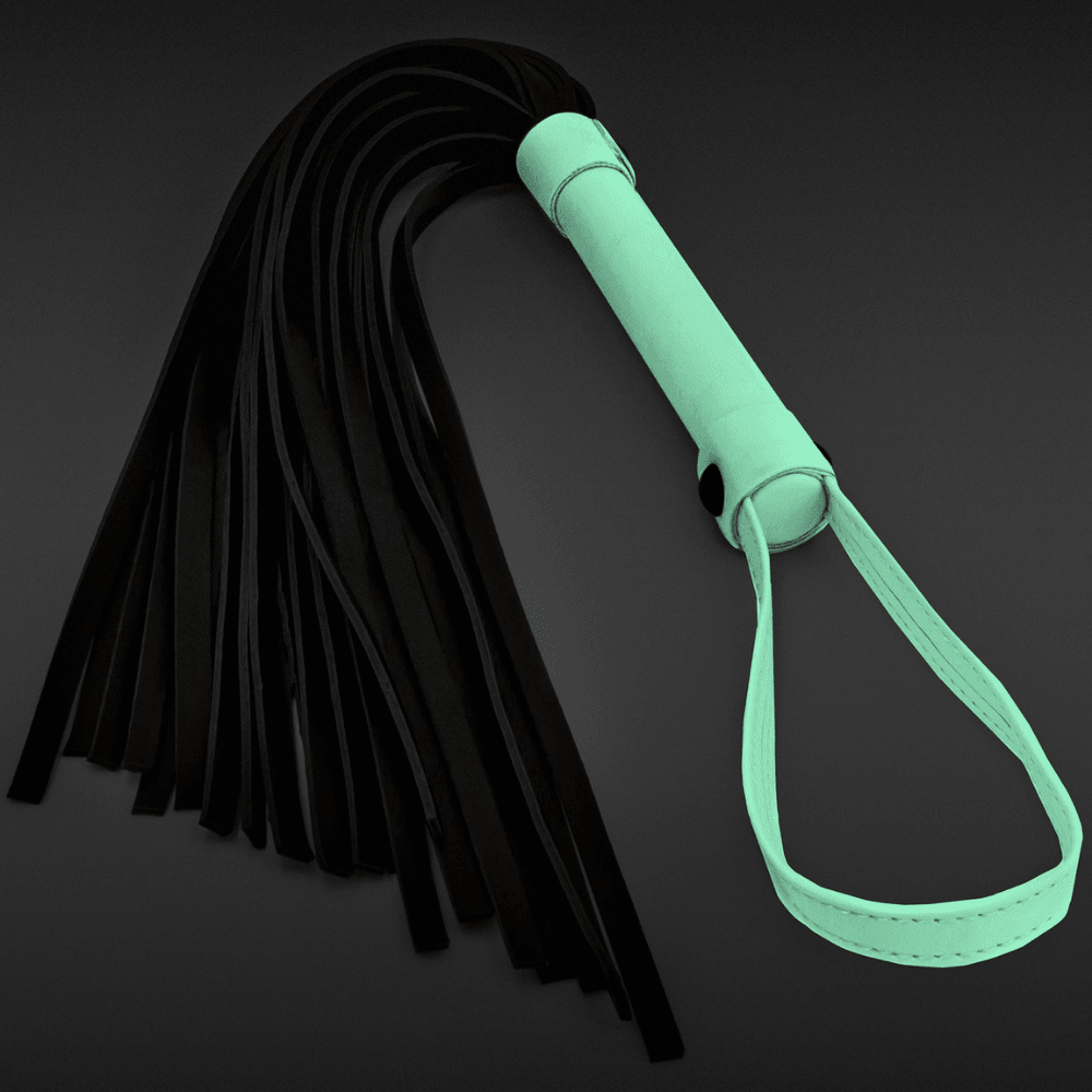 GLO Bondage Glow In The Dark Flogger - Xoxomoving