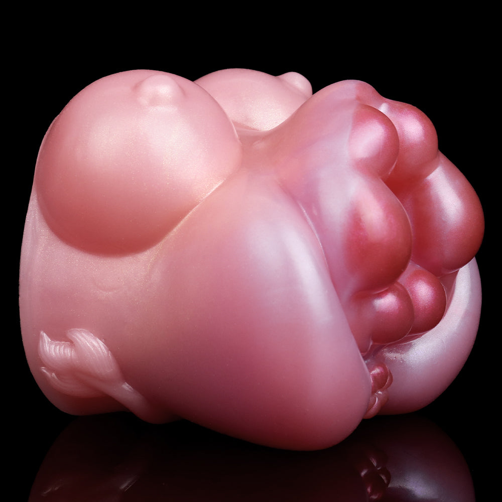 MilkyVesper Pocket Pussy Male Masturbator - Animal Vagina Vibrating Bullet Penis Masturbation Sex Toy Xoxomoving