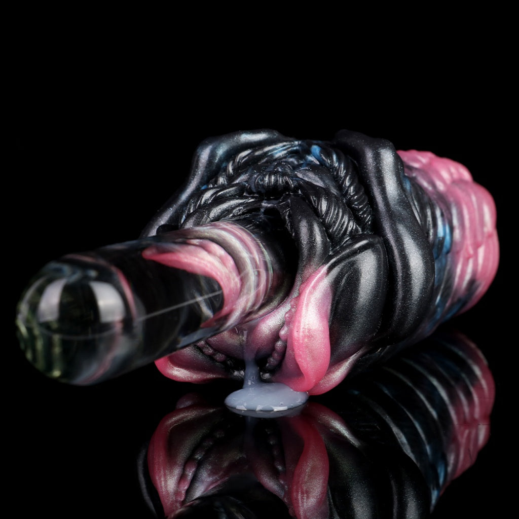 Fantasy Wolf Pussy Pocket Masturbator - Silicone Penis Blowjob Mini Sex Doll Xoxomoving