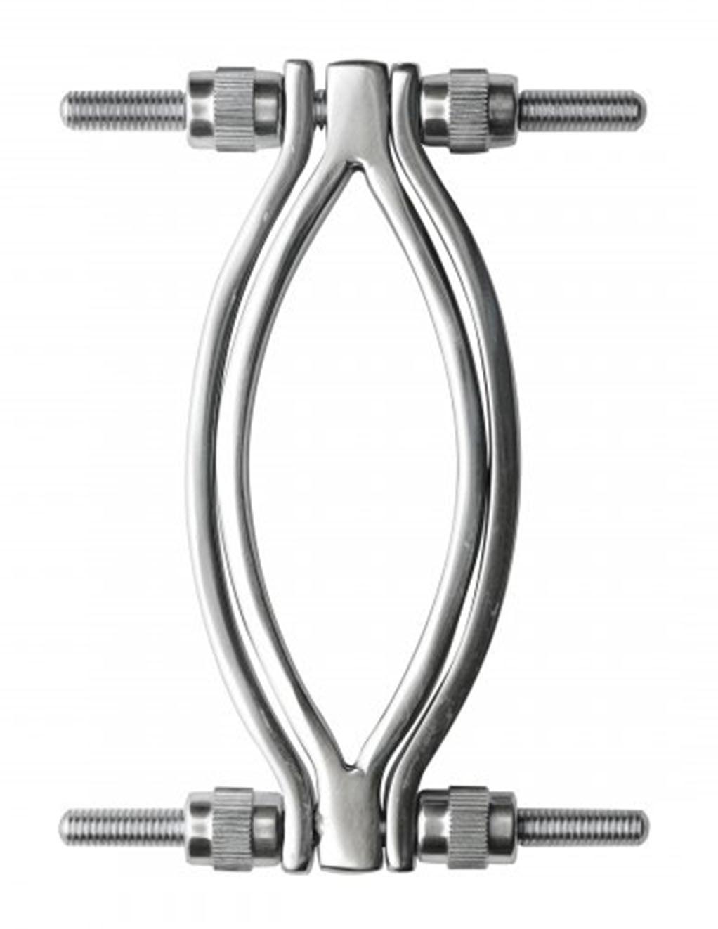 Master Series Stainless Steel Adjustable Pussy Clamp - Xoxomoving