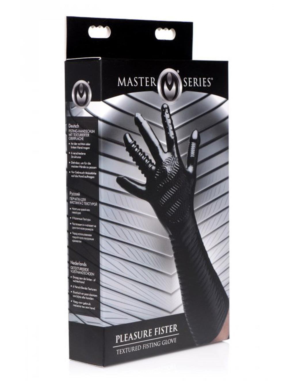 Master Series Pleasure Fister Textured Fisting Glove - Xoxomoving