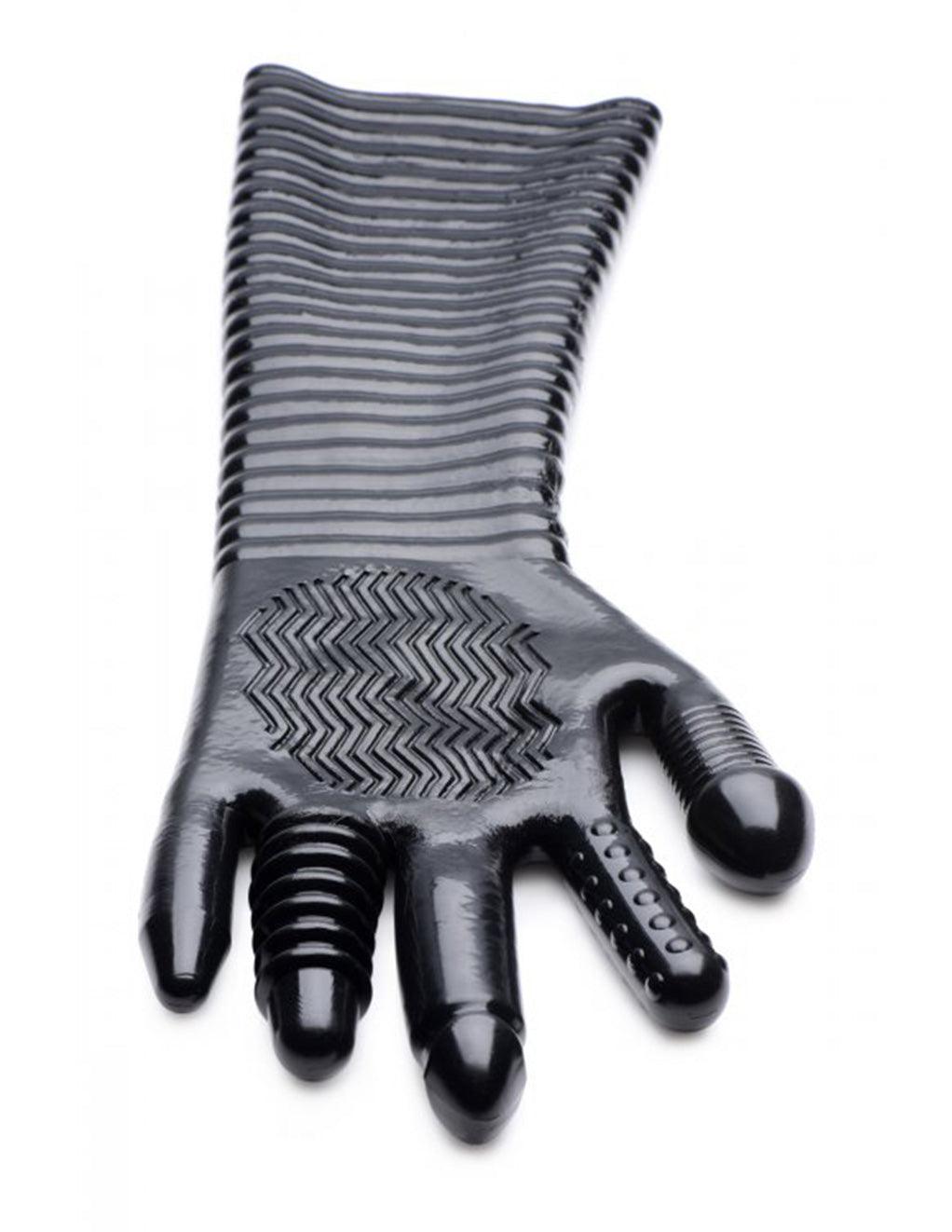 Master Series Pleasure Fister Textured Fisting Glove - Xoxomoving