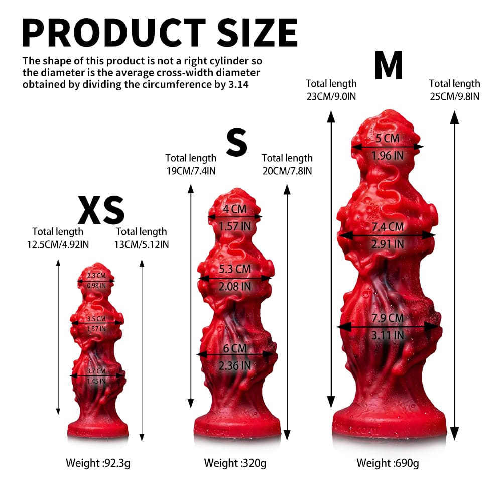 Abyssal Depths - Deep Sea Tentacle Toy - Fantasy Silicone Dildo Xoxomoving
