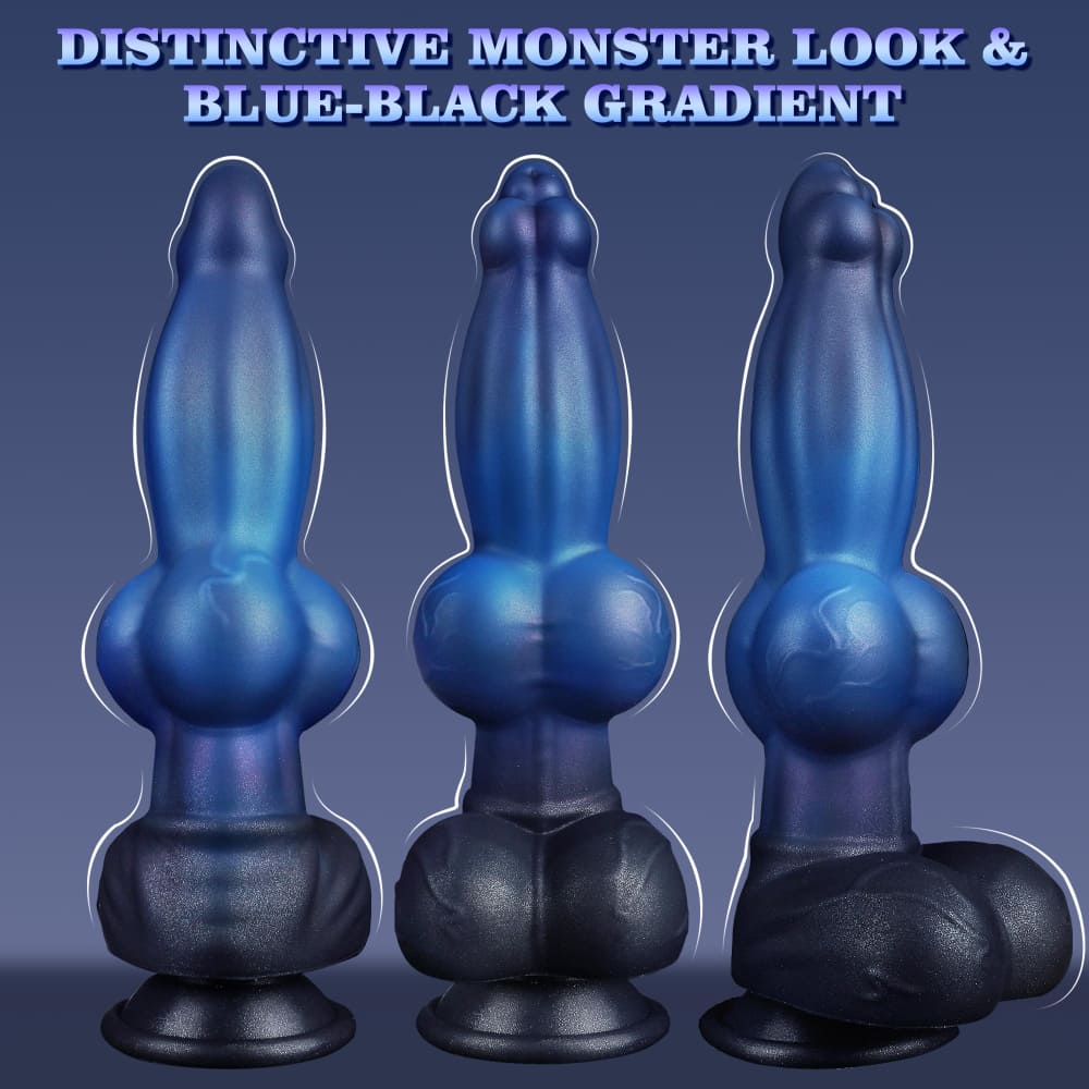 Adolf - 9.6 Inch Knot Dildo - Fantasy Silicone Anal Dildo
