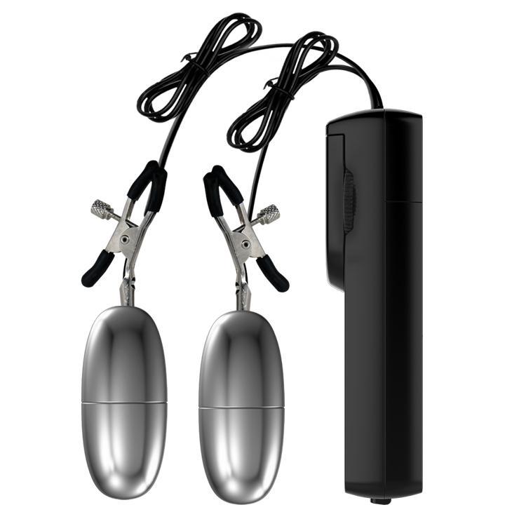 Vibrating Power Bullet Nipple Clamps - Xoxomoving