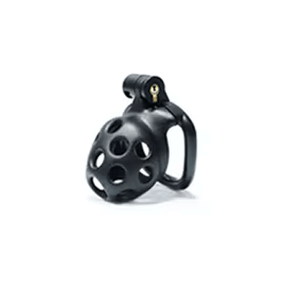 Jaula de castidad Black Bubbles - Nub