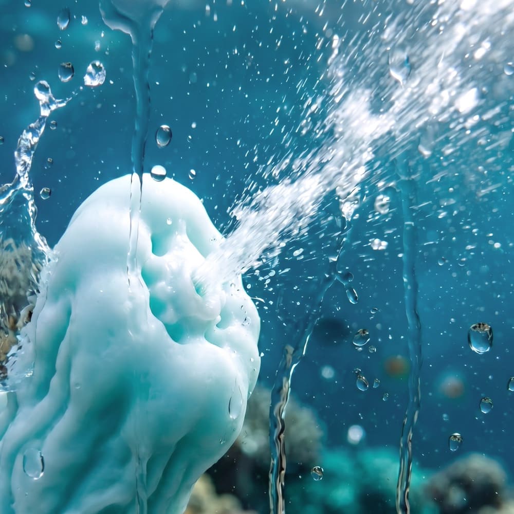 Blue Sea Dragon - Fantasy Squirting Dildo - Silicone Monster Toy