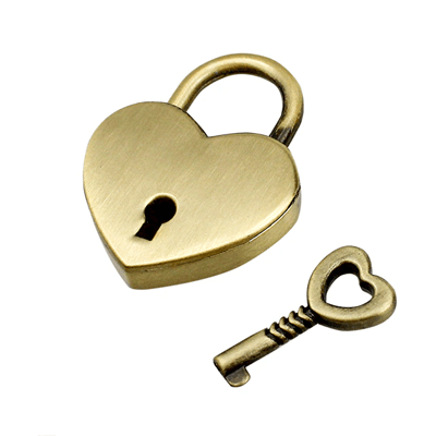 Chastity Cage Heart Lock