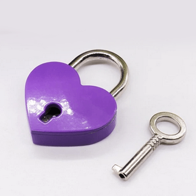 Chastity Cage Heart Lock