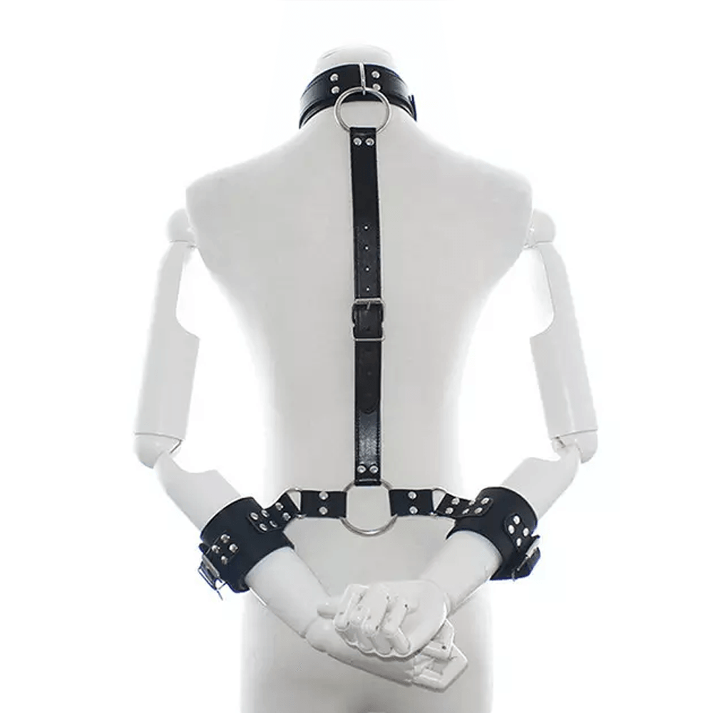 Choker and Cuffs Restraint Set