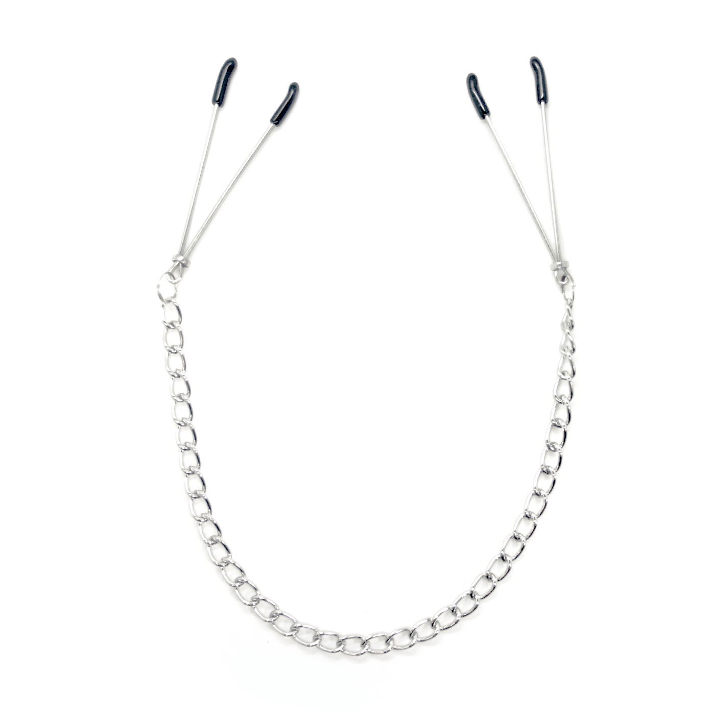 Tweezer Nipple Clamps with Metal Chain - Xoxomoving