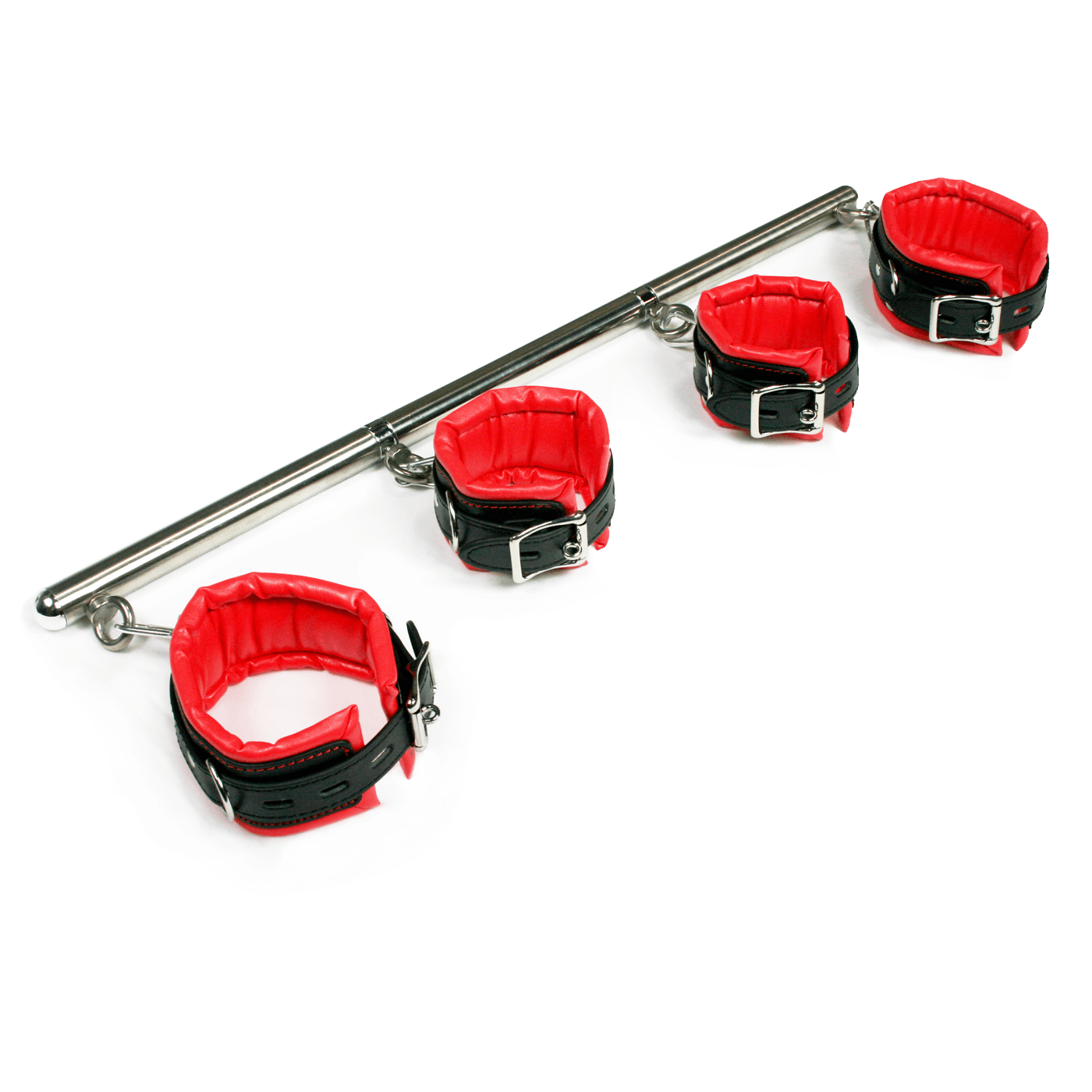 Expandable Bondage Spreader Bar & Cuff Set - Xoxomoving