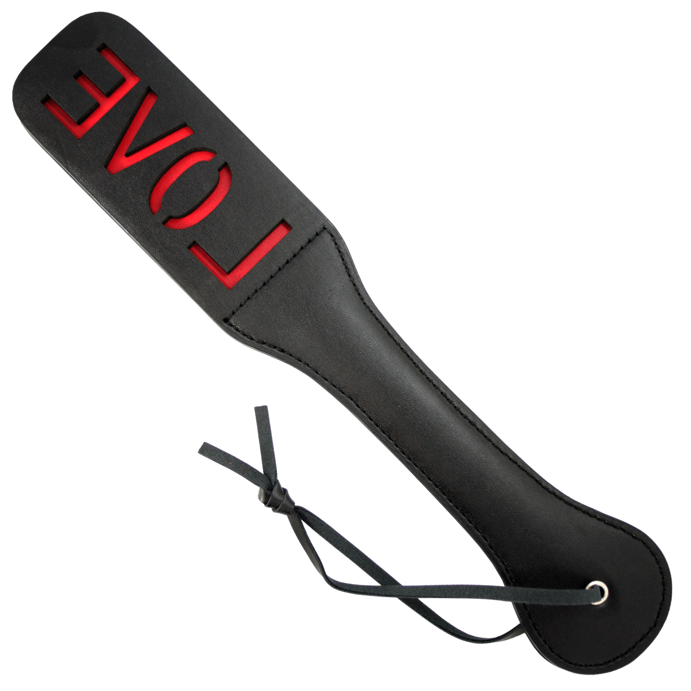 LOVE Impressions Leather Spanking Paddle - Xoxomoving