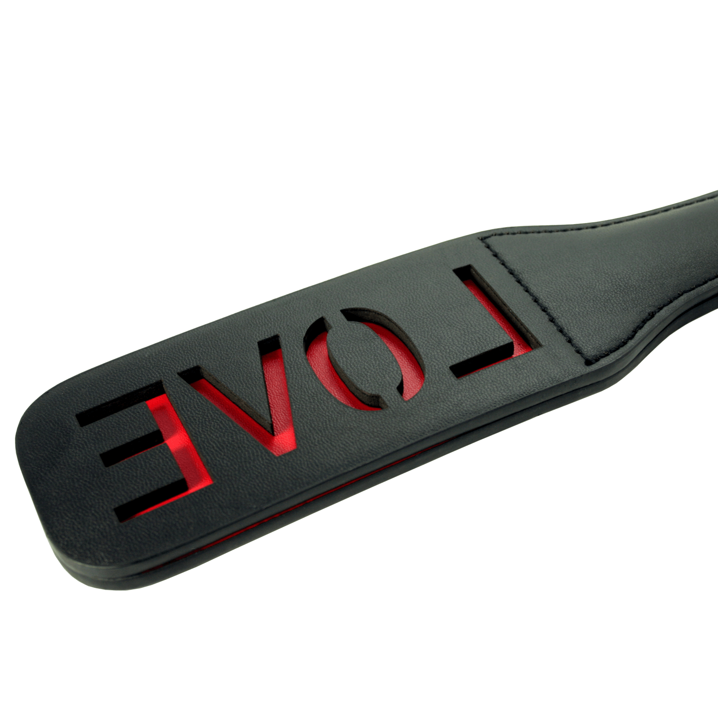 LOVE Impressions Leather Spanking Paddle - Xoxomoving