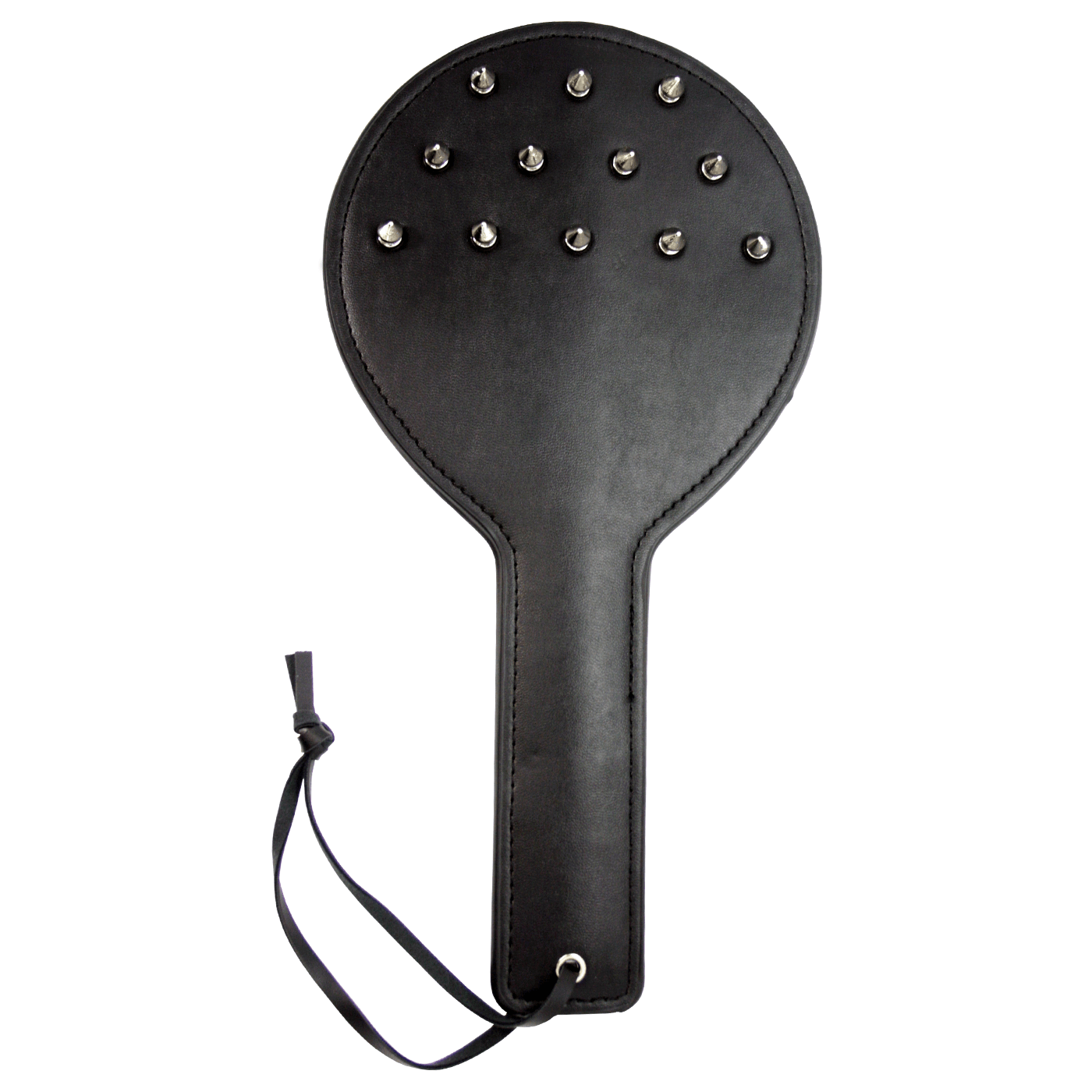 Leather Spiked Spanking Paddle For Kinky Couples - Xoxomoving