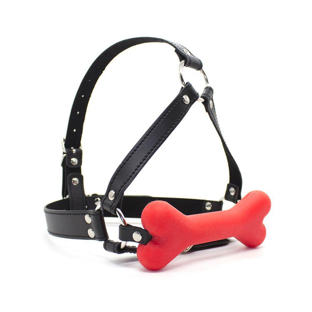 Bone Gag Head Harness - Available in 2 colors! - Xoxomoving