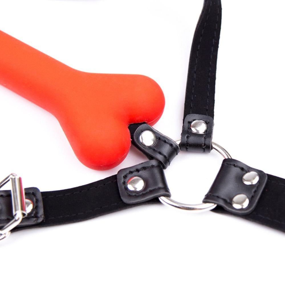 Bone Gag Head Harness - Available in 2 colors! - Xoxomoving