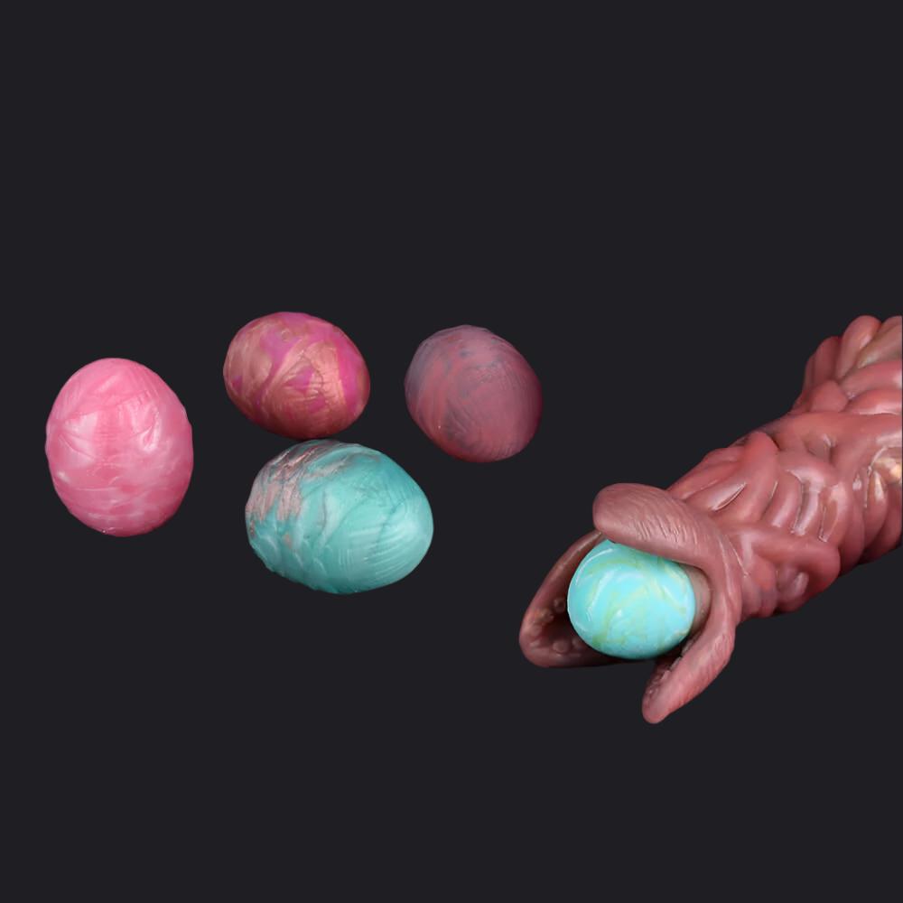 Xoxomoving Egglayer with Pump Alien Fantasy Silicone Toy