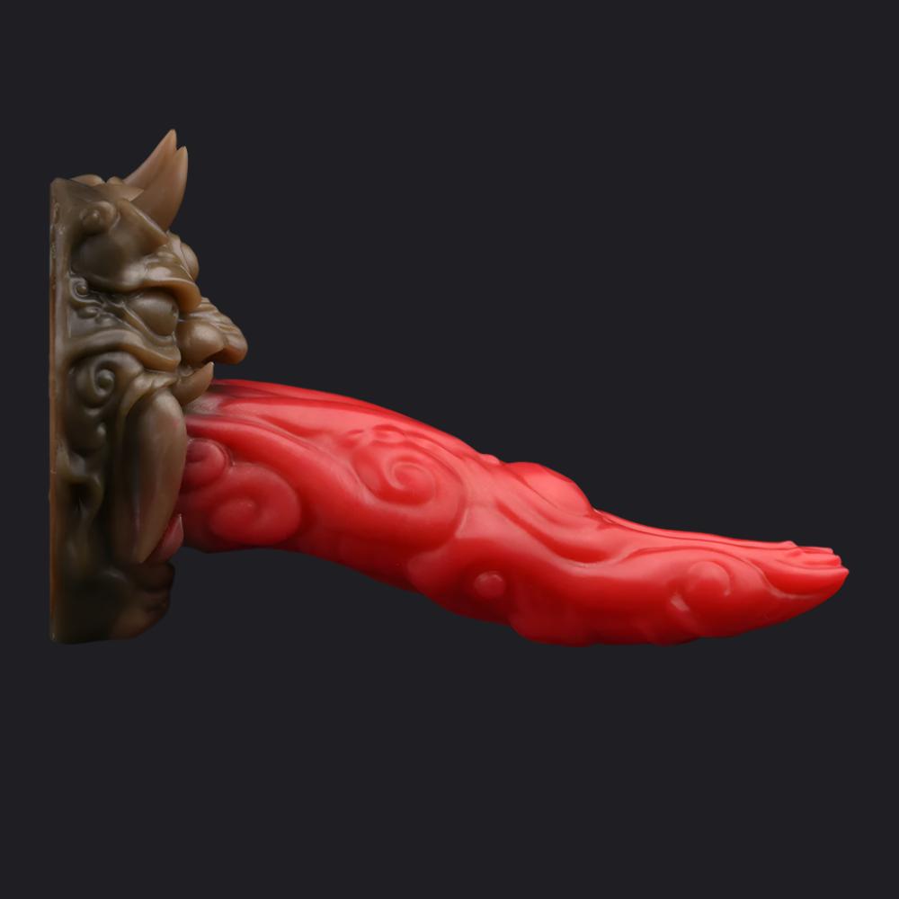 Gargoyle's Tongue Dildo Premium Silicone Mythical Fantasy Toy Xoxomoving