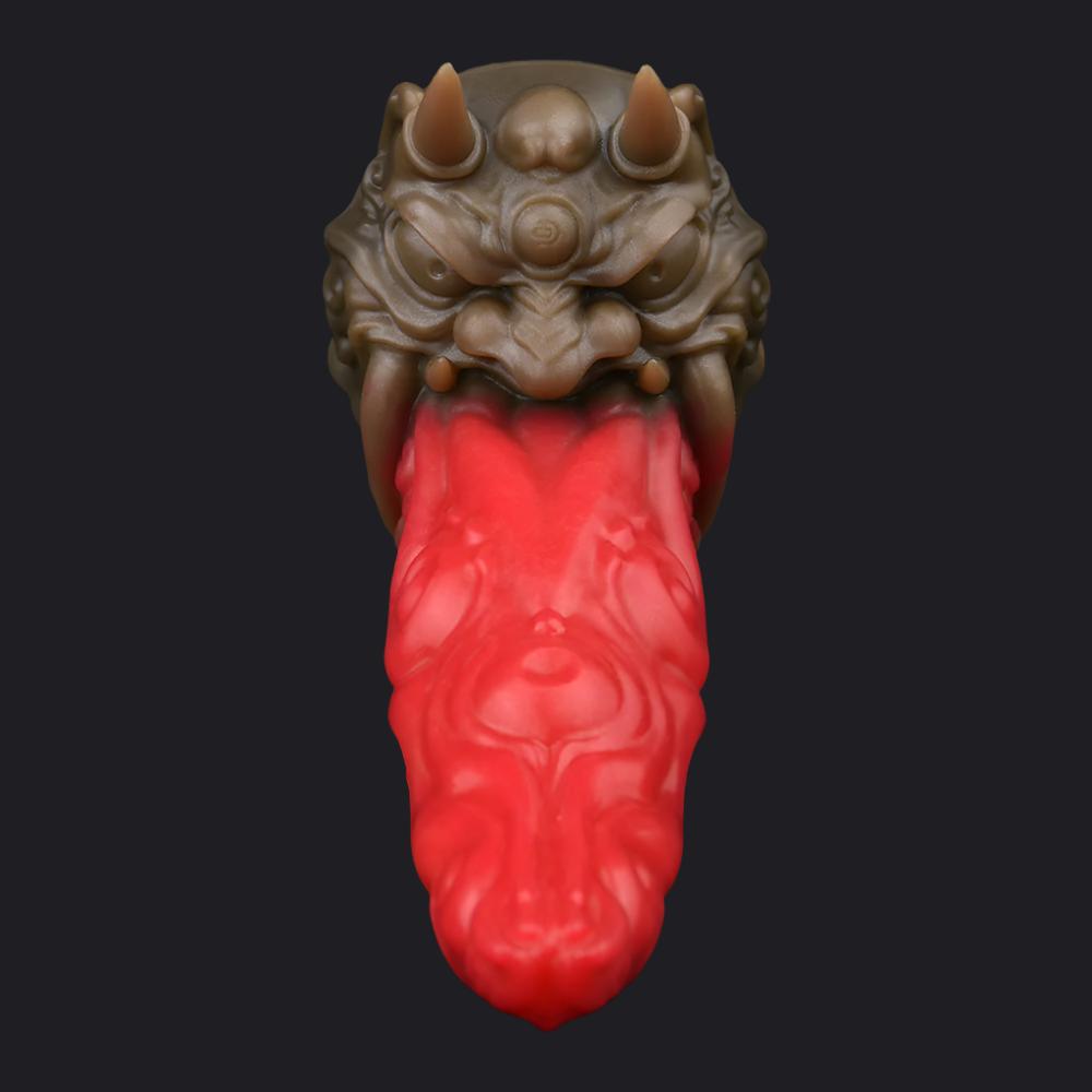 Gargoyle's Tongue Dildo Premium Silicone Mythical Fantasy Toy Xoxomoving