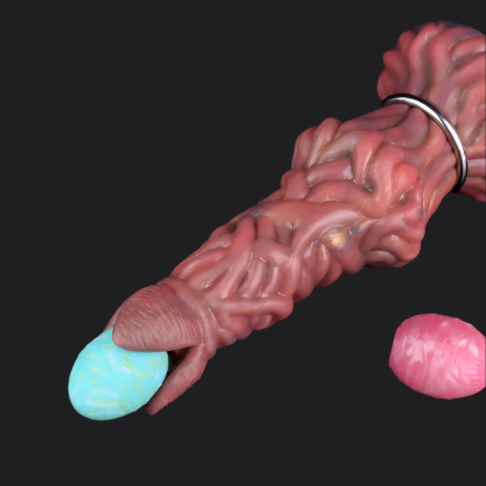 Pandora Ovipositor Alien Dildo with Pump Premium Silicone Toy Xoxomoving