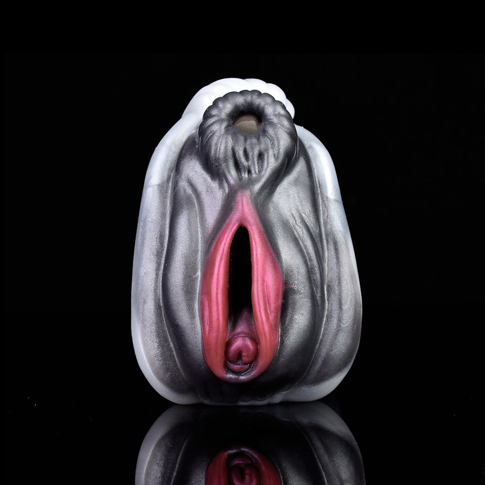 Animal Cow Pussy Masturbation Sex Toy for Men - Charming Realistic Vaginal Penis Massager Xoxomoving