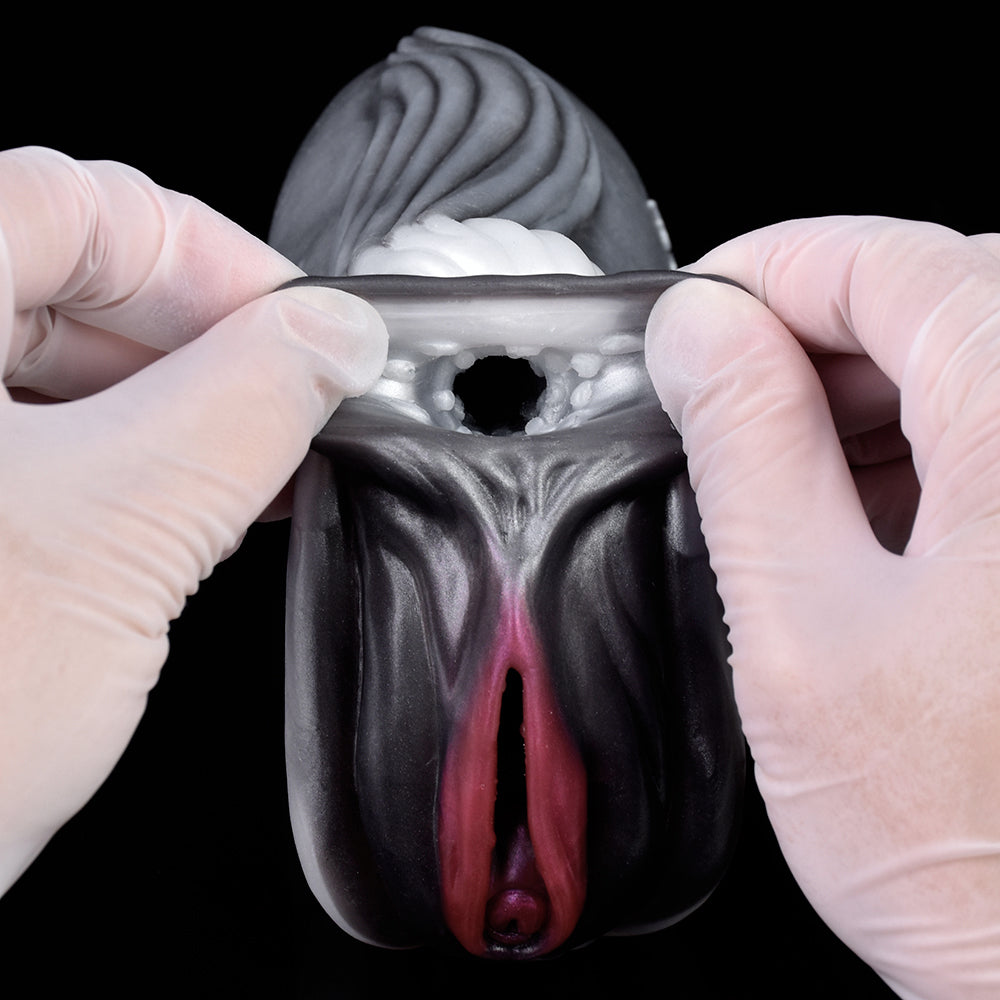 Animal Cow Pussy Masturbation Sex Toy for Men - Charming Realistic Vaginal Penis Massager Xoxomoving