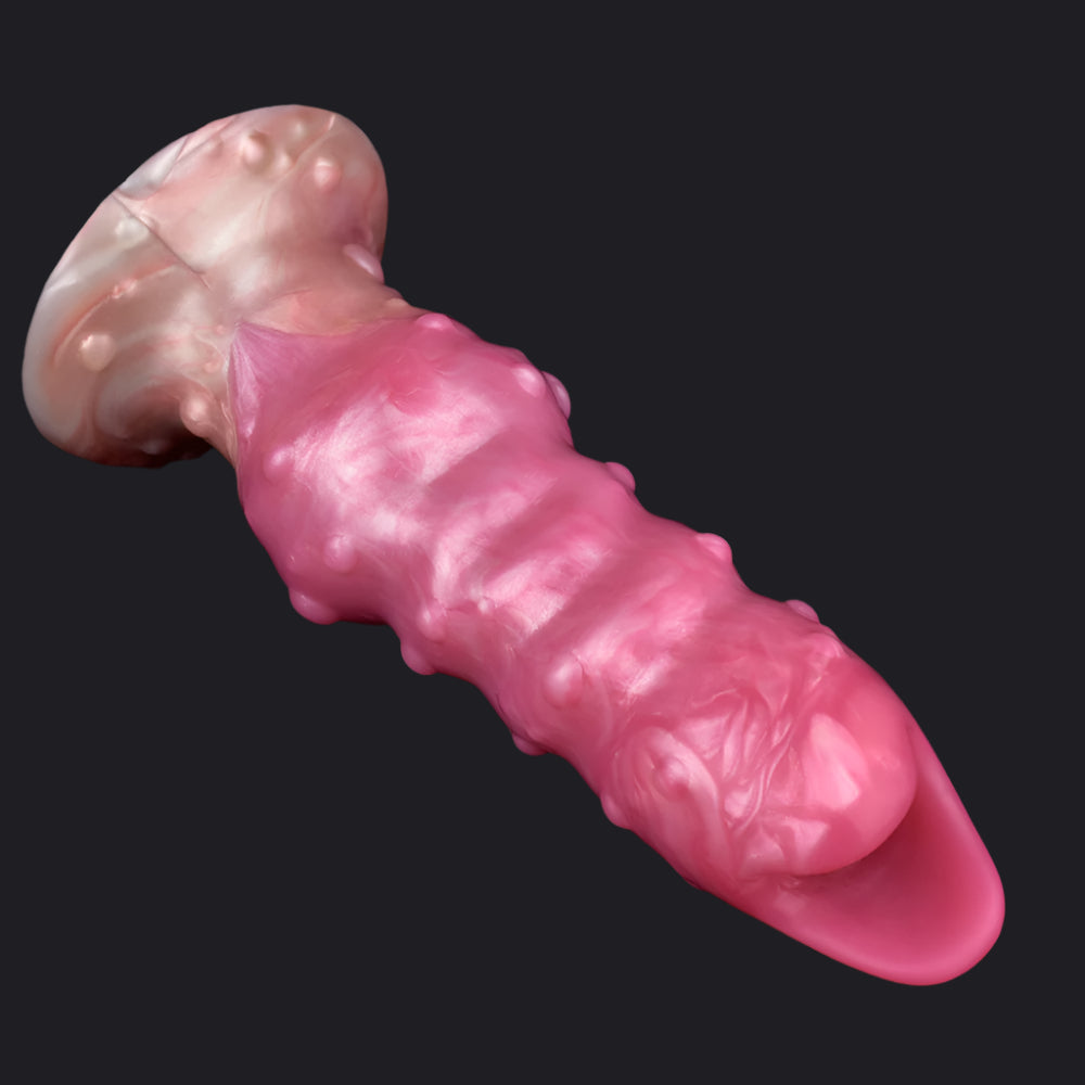 Zhulong Ovipositor Dildo – Spiral Fantasy Silicone Toy Xoxomoving