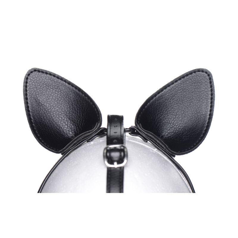 Dark Horse Pony Head Harness with Silicone Bit - Xoxomoving