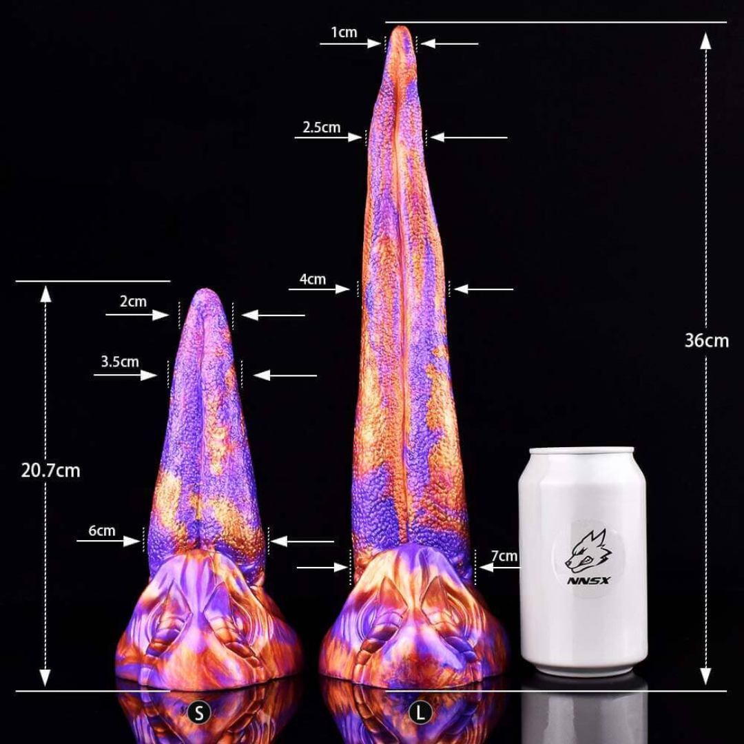 Siren Tongue Dildo Xoxomoving