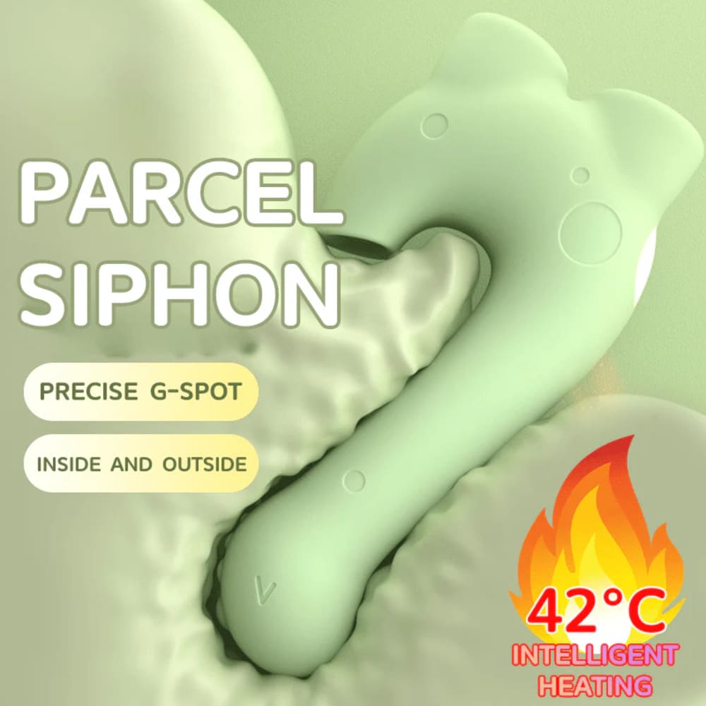 DinoPop - Little Dinosaur Heating Vibrator - Sucking G-Spot Massager