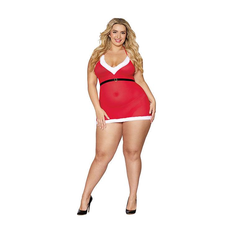 Stretch Mesh Santa Chemise