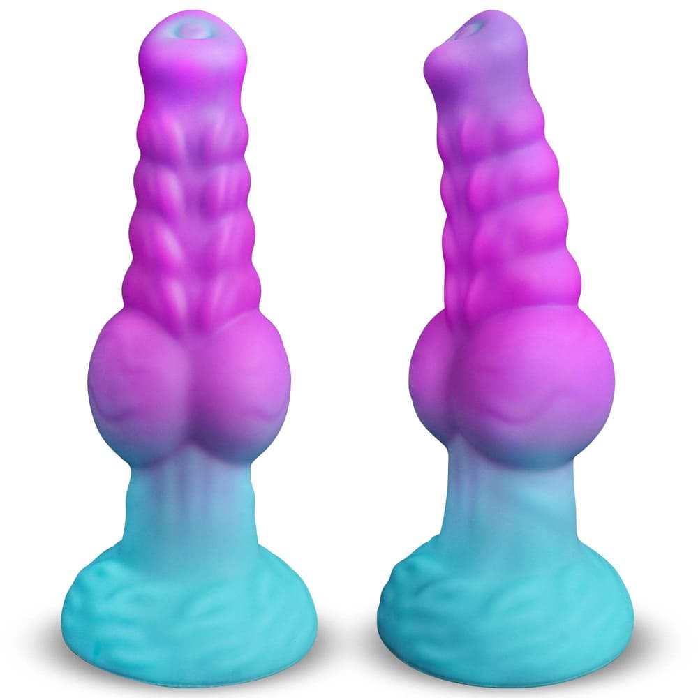 Drew - 7.5 Inch Silicone Fantasy Knot Dildo