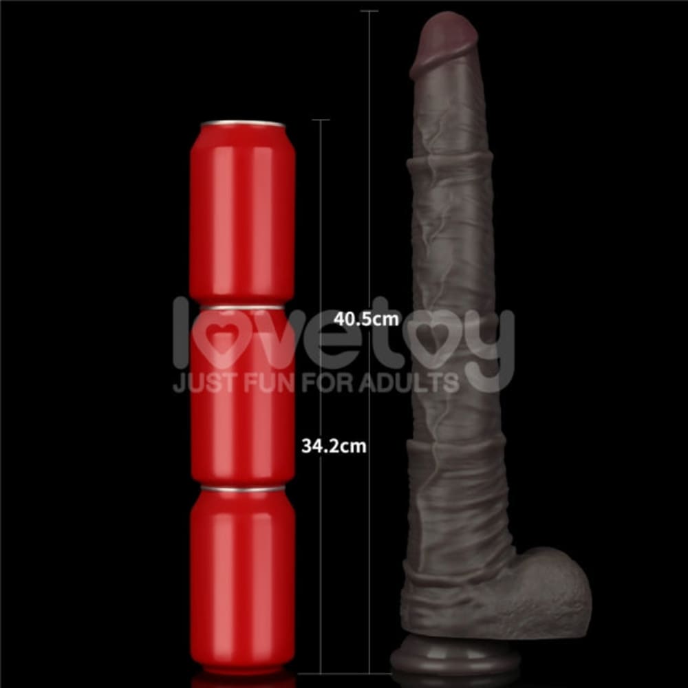 Eli - 16 Inch Long Silicone Dildo - Realistic BBC Dildo