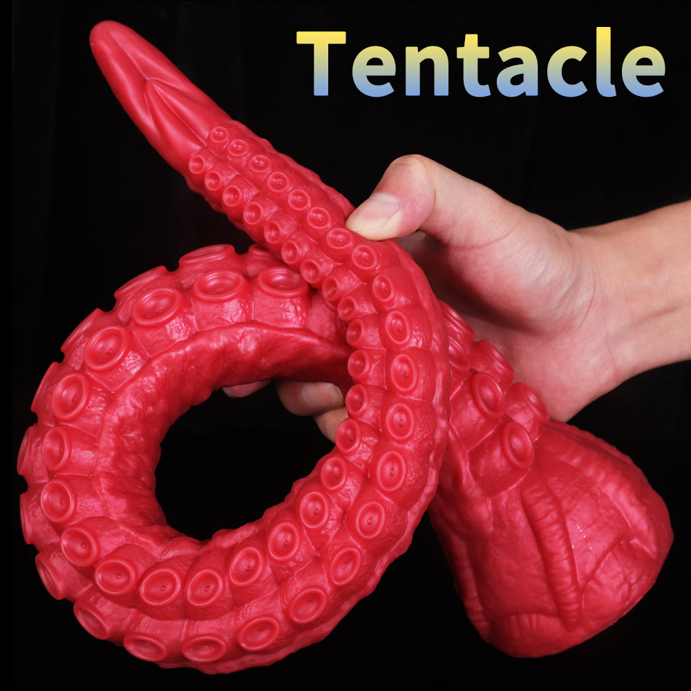 Fantasy Dildo - Long Tentacle Dildo - Silicone Suction Cup Dildo Xoxomoving