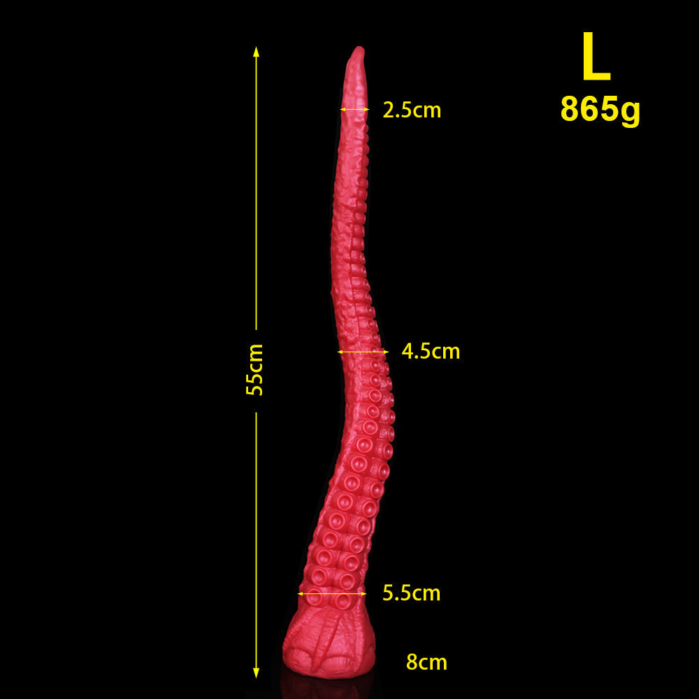 Fantasy Dildo - Long Tentacle Dildo - Silicone Suction Cup Dildo Xoxomoving