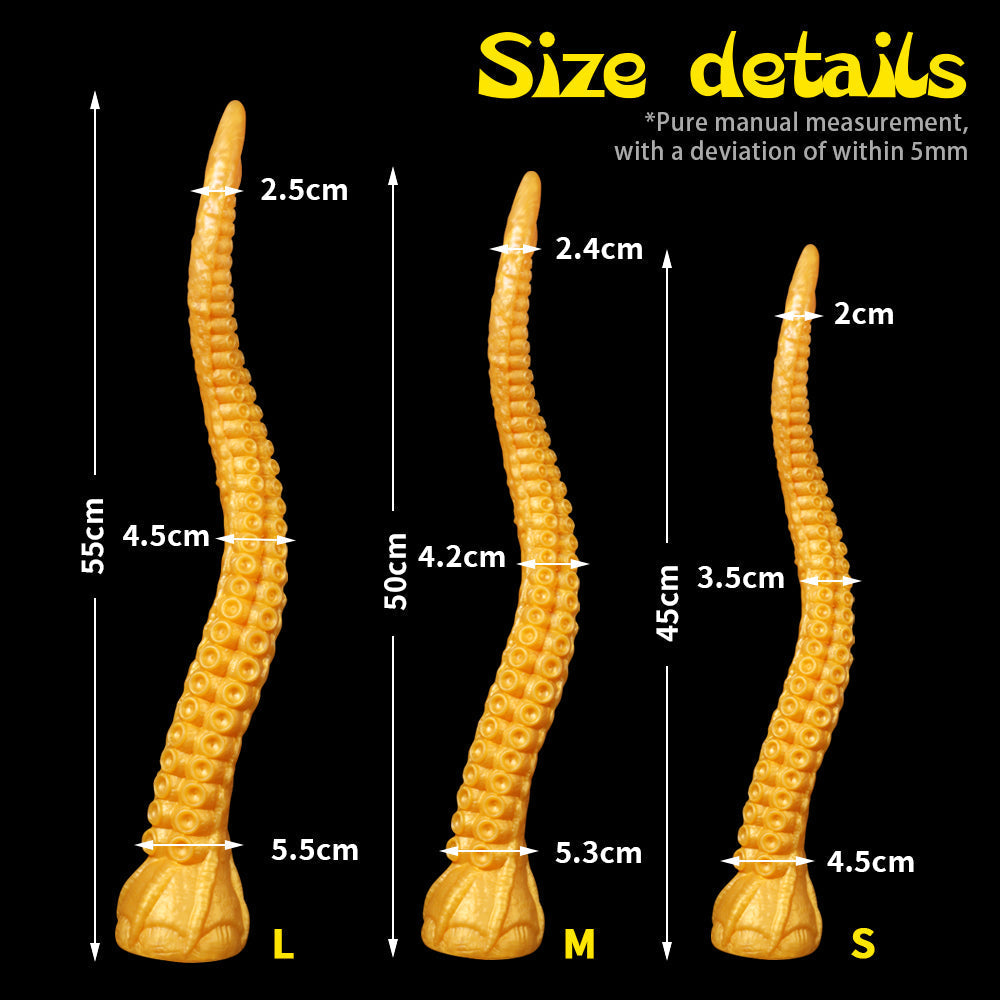 Fantasy Dildo - Long Tentacle Dildo - Silicone Suction Cup Dildo Xoxomoving
