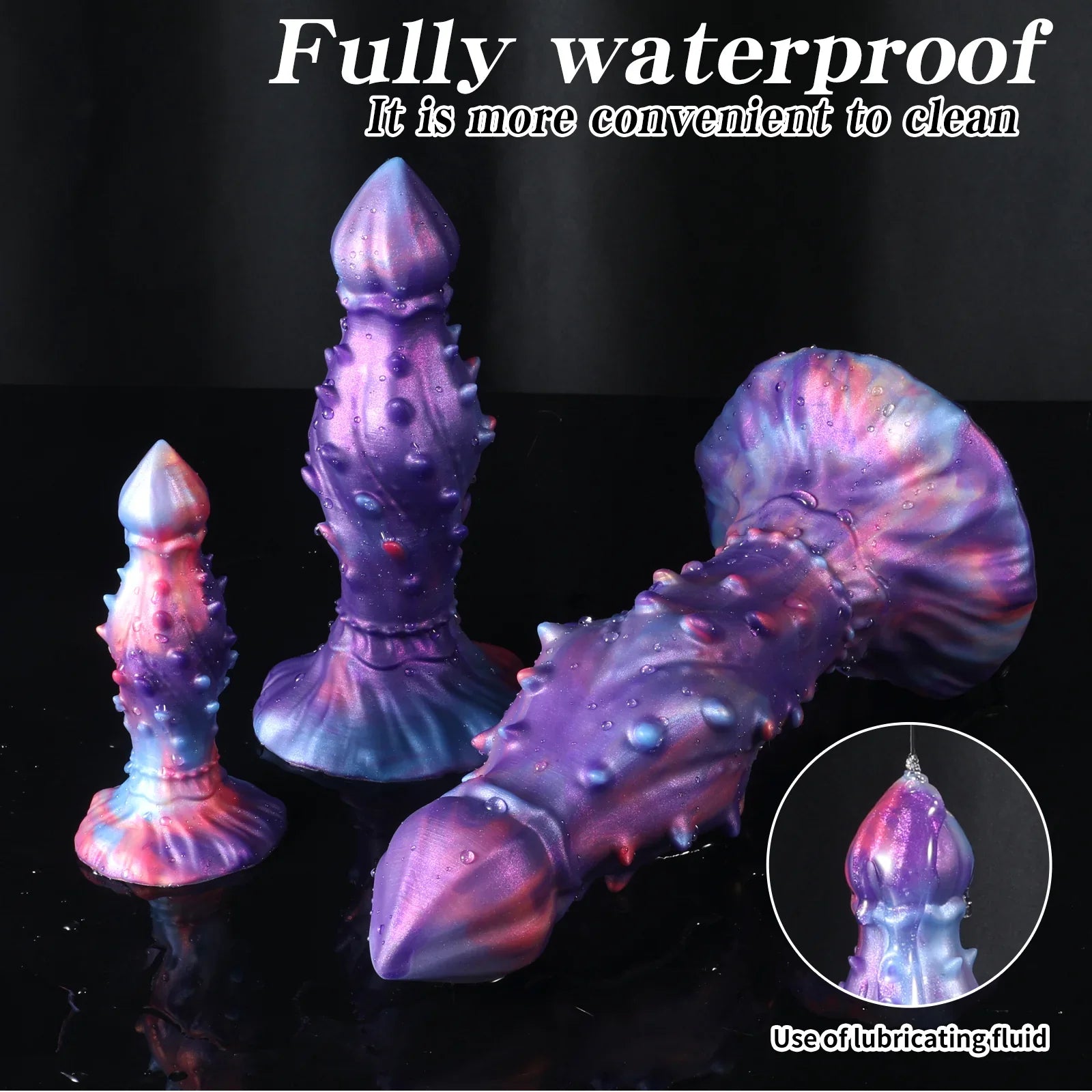 Fantasy Spiked Anal dildo 7.8 Inches Anesidora